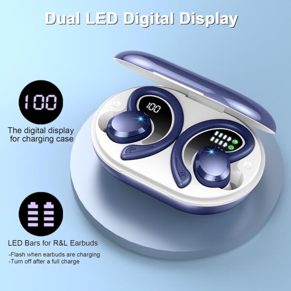 71SnqUZKNyL._AC_SL1500_.jpg Wireless Earbuds Sport, 2025 Bluetooth 5.4 Headphones Bass H...