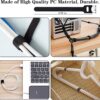 311Pcs Cable Management Organizer Kit 4 Cable Sleeve Split,5...