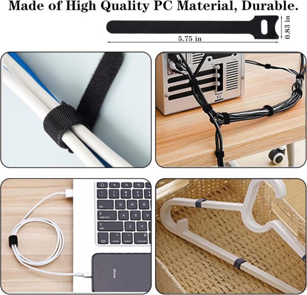 311Pcs Cable Management Organizer Kit 4 Cable Sleeve Split,5...