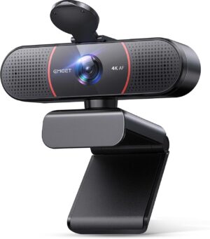 EMEET C960 4K Webcam for PC, 4K UHD Sony Sensor, EMEET C960 4K Webcam for PC, 4K UHD Sony Sensor, PDAF Auto F...