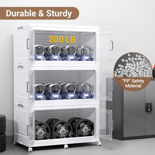 71U3M-a-2L._AC_SL1500_.jpg 116Gal Plastic Storage Bins with Lid and Wheels, 4Pack Large...