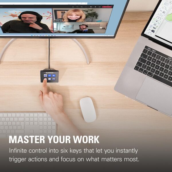 Elgato Stream Deck Mini – Control Zoom, Teams, PowerPoint, M...