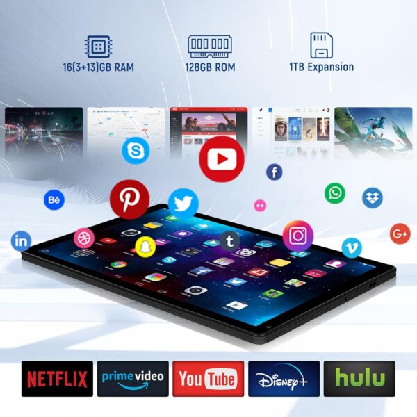 71VOFGESLIL._AC_SL1500_.jpg Tablet, 10.36'' Android 14 Tablet with 16GB RAM 128GB ROM 1T...