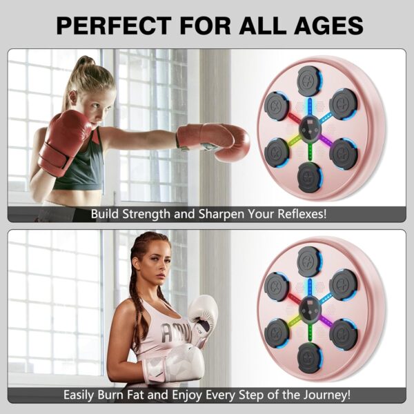 71X19XTeqjL._AC_SL1500_.jpg Music Boxing Machine, 2025 Upgrade Boxing Music Workout Mach...