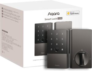 Aqara Smart Lock U100, Fingerprint Keyless Entry Door Lock w...