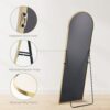 71Xs3FP4xaL._AC_SL1500_.jpg Sweetcrispy 64"x21" Arched Full Length Mirror, Standing or L...
