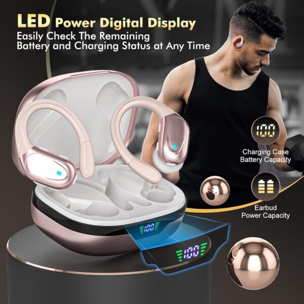 71Xyu72xaeL._AC_SL1500_.jpg Wireless Earbuds Bluetooth Headphones 80hrs Playback Ear Bud...