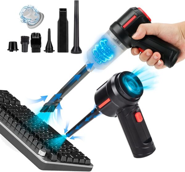 Air Duster - Computer Vacuum Cleaner - for Keyboard Cleaning... Air Duster - Computer Vacuum Cleaner - for Keyboard Cleaning...