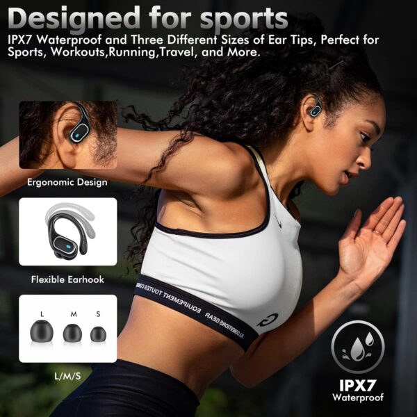 71Z0zvMdY1L._AC_SL1500_.jpg Wireless Earbuds Bluetooth Headphones 80Hrs Playtime Ear Bud...