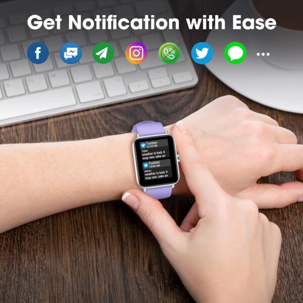 71Zli7O3-OL._AC_SL1500_.jpg Smart Watch, Fitness Tracker with Heart Rate Monitor, Blood ...