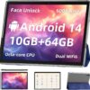 Android 14 Tablet,10 inch Tablets, Octa Core Processor, 10GB... Android 14 Tablet,10 inch Tablets, Octa Core Processor, 10GB...