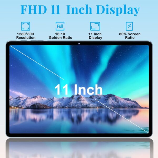 71dCQoculyL._AC_SL1500_.jpg Tablet 11 inch, 2025 Android 14 Tablet with 24GB RAM 256GB R...