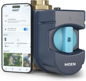 Moen Flo Smart Water Monitor and Automatic Shutoff Sensor, W... Moen Flo Smart Water Monitor and Automatic Shutoff Sensor, W...