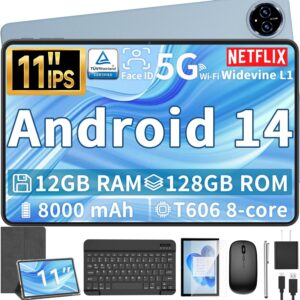 Android 14 Tablet, 11 inch Tablet with Keyboard, 12GB+128GB,... Android 14 Tablet, 11 inch Tablet with Keyboard, 12GB+128GB,...