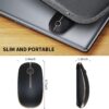 71feIvMR33L._AC_SL1500_.jpg Vssoplor Wireless Mouse, 2.4G Slim Portable Computer Mouse w...