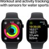 Apple Watch Series 10 [GPS 46mm case] Smartwatch with Jet Bl...