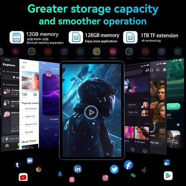 71fyKxPKFHL._AC_SL1500_.jpg Android 14 Tablet 11 Inch Tablets, Octa-Core, 12GB RAM 128GB...