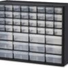 Akro-Mils 44-Drawer Plastic Drawer Storage Cabinet for Garag...