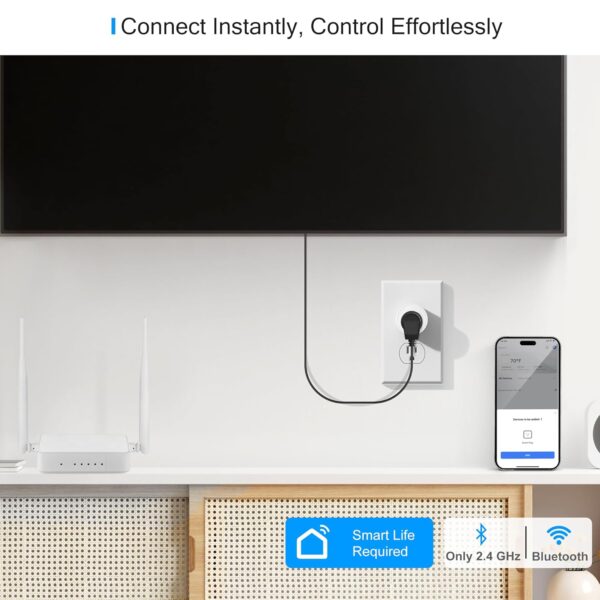 71gwTzGGOlL._SL1500_.jpg EIGHTREE Smart Plug, Smart Plugs That Work with Alexa and Go...