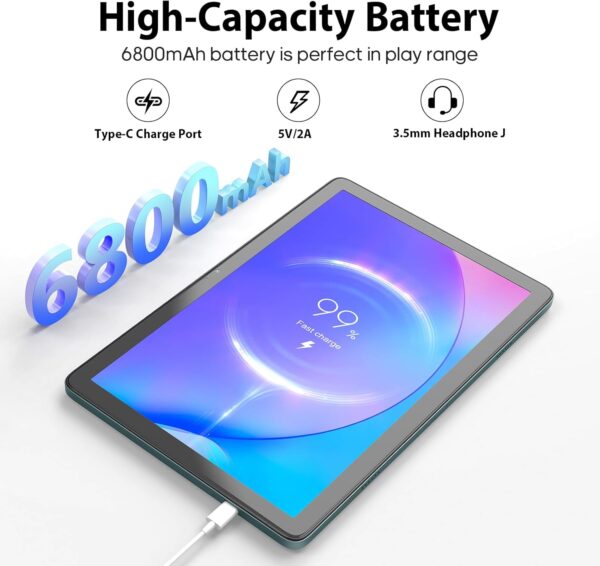 71hfKfxVapL._AC_SL1500_.jpg Android Tablet 10.1 inch Android 13 Tablet,8(4+4) GB&128GB S...