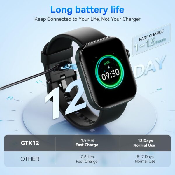 71j5G-dDSvL._AC_SL1500_.jpg aeac Smart Watch for Men Women iPhone & Android,1.99" AMOLED...