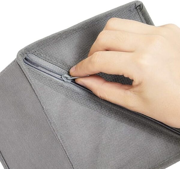 71j7mO54IBL._AC_SL1000_.jpg Amazon Basics Cloth Drawer Storage Organizer Boxes for Socks...