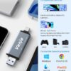 Vanja SD Card Reader, USB C/USB 3.0 Micro SD Card Adapter, M...