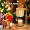 Electric Candle Lamp Warmer with Timer Dimmer Adjustable Hei...