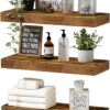 QEEIG Floating Shelves for Wall Bathroom Shelf Bedroom Kitch...