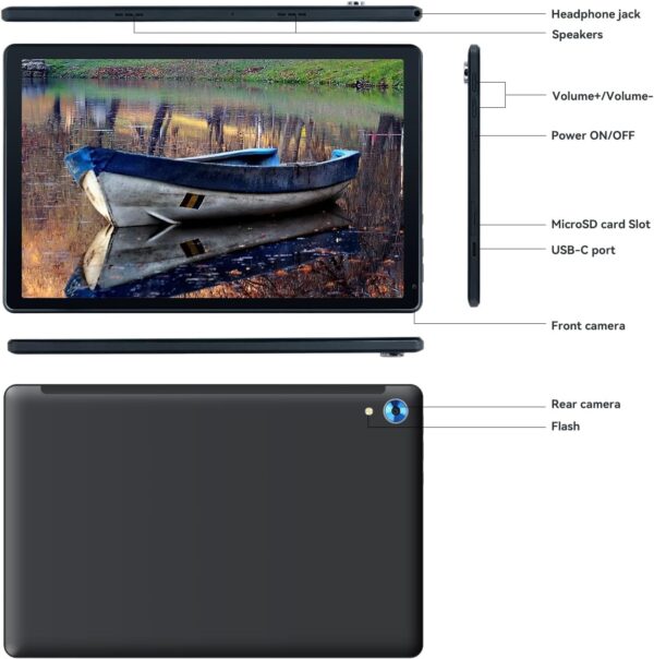 71lrXIJTPFL._AC_SL1455_.jpg Android Tablet, 10.1 inch Tablets with 1280 * 800 IPS HD Tou...