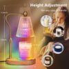 71m0ePof8cL._AC_SL1500_.jpg Candle Warmer Lamp with 8 Colors LED Changing,with Timer Dim...