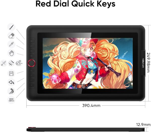 71mcroNbSrL._AC_SL1500_.jpg XPPen Drawing Tablet with Screen Full-Laminated Graphics Dra...