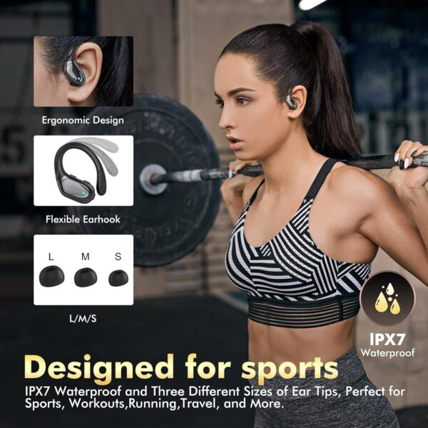 71md18f9XsL._AC_SL1500_.jpg Wireless Earbuds Bluetooth Headphones 80hrs Playback Ear Bud...