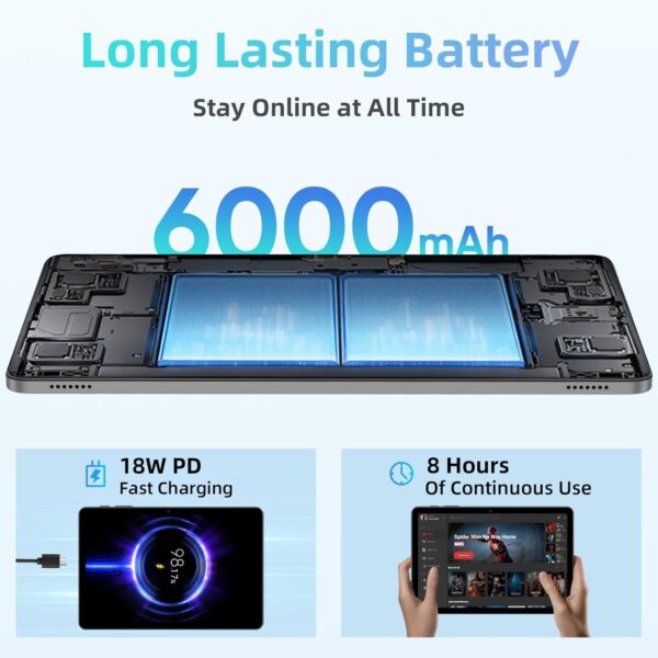 71mtm7QuBjL._AC_SL1500_.jpg Tablet, 10 inch Android 15 Tablet with Octa-Core Processor, ...