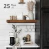 QEEIG Floating Shelves for Wall Bathroom Shelf Bedroom Kitch...