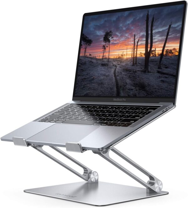 Lamicall Adjustable Laptop Stand, Portable Laptop Riser, Alu... Lamicall Adjustable Laptop Stand, Portable Laptop Riser, Alu...