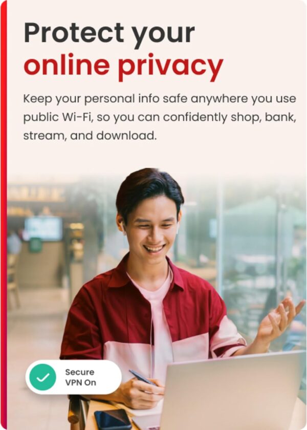 McAfee Total Protection 5-Device 2025 | 1-Year Subscription ...