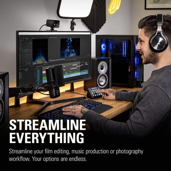 71rQj1dcQSL._AC_SL1500_.jpg Elgato Stream Deck MK.2 – Studio Controller, 15 macro keys, ...