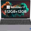 71tCbxc1riL._AC_SL1500_.jpg Windows 11 Slim Student Laptop: 15.6" Full HD | 512GB SSD | ...