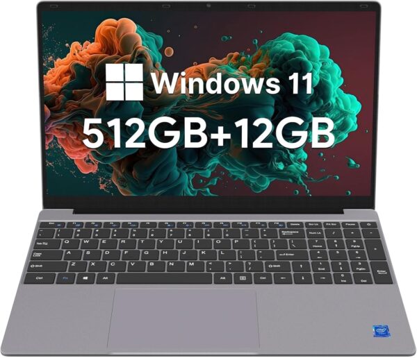 71tCbxc1riL._AC_SL1500_.jpg Windows 11 Slim Student Laptop: 15.6" Full HD | 512GB SSD | ...