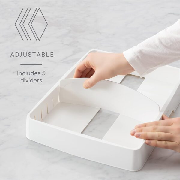 71tqFKQL5DL._AC_SL1500_.jpg YouCopia StoraLid Adjustable Food Container Lid Organizer fo...