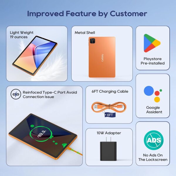 71u52uGjGkL._AC_SL1500_.jpg Android Tablets, 11 inch Octa-Core Processor Tablet with 2 Y...