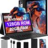 2025 Android 14 Tablet 22GB RAM 128GB ROM 1TB Expand, 2025 Android 14 Tablet 22GB RAM 128GB ROM 1TB Expand, 10.1 i...