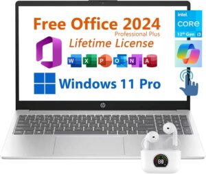 HP 15.6" Business Laptop, Free Microsoft Office 2024 Lifetim... HP 15.6" Business Laptop, Free Microsoft Office 2024 Lifetim...
