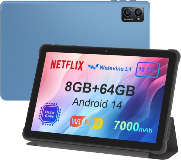 AWOW 10 inch Android 14 Tablet: 2025 8-Core CPU 8GB AWOW 10 inch Android 14 Tablet: 2025 8-Core CPU 8GB RAM 64GB...