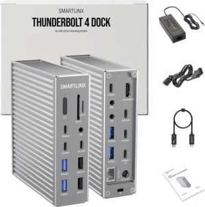 Thunderbolt 4 Dock - Dual Monitor 21 Ports USB C Thunderbolt 4 Dock - Dual Monitor 21 Ports USB C Docking Sta...