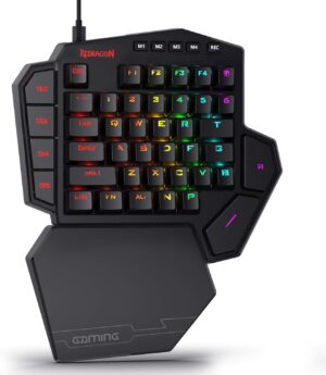 Redragon K585 DITI Wired One-Handed RGB Mechanical Gaming Ke... Redragon K585 DITI Wired One-Handed RGB Mechanical Gaming Ke...