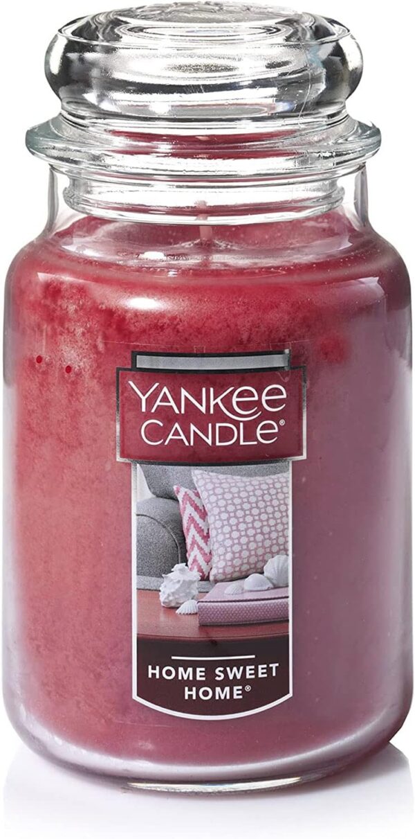 Yankee Candle Home Sweet Home Scented, Classic 22oz Large Ja...