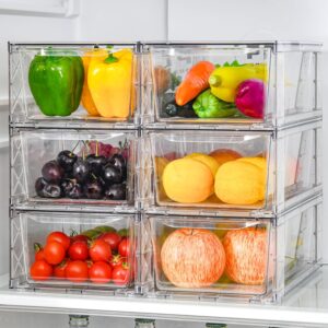 6 Pack Clear Pantry Organizers and Storage, Pantry Organizer... 6 Pack Clear Pantry Organizers and Storage, Pantry Organizer...