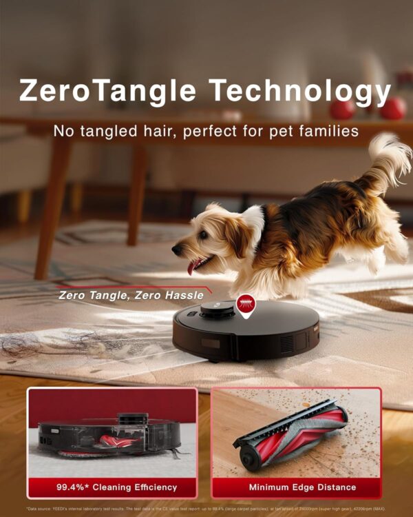 813Y9VCBvqL._AC_SL1500_.jpg Yeedi M12 PRO+ Robot Vacuum and Mop, 11000Pa Strong Suction,...